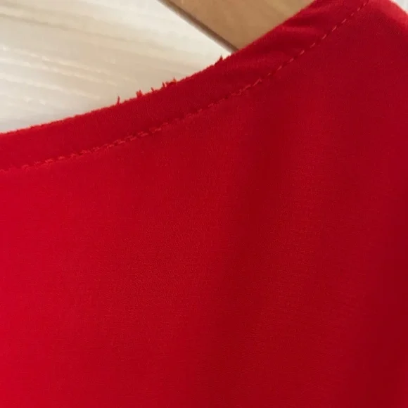 GLAMOUR Elegant Red Women's Maxi Dress - 14 - Picture 6 of 8